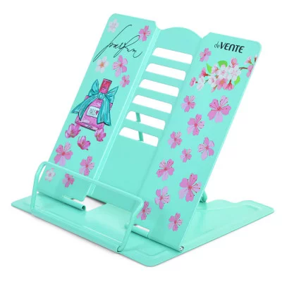 Подставка для учебников и книг "Perfume" 20x19 см, металлическая окрашенная, вес 430 г, с противоскользящими ножками, с полноцветным рисунком, в пластиковом пакете с европодвесом 8063402