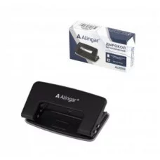 Дырокол Alingar 10л., металлический, черный AL11370