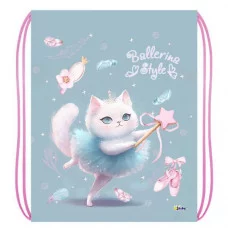 МО-20 Балеринка - мешок для обуви 1-отделение, дизайн, 330x420 мм