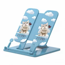 Подставка для книг пластиковая ErichKrause® Cupids, голубая 58073