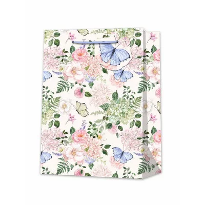 Dream cards Пакет подарочный с мат. лам 31х42х12 см "Летнее настроение", 210 г (Размер ХL) ППК-0026