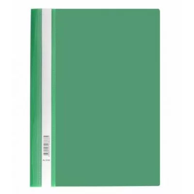 Папка-скоросшивательу пластиковая Alingar, A4, зеленый, 160 мкм, пакет европодвес AL13165