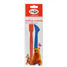 Набор стеков Гамма, 2шт., пластик, пакет, европодвес  347818