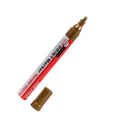 Маркер-краска ЗОЛОТИСТЫЙ (МП-3086), 2-4 мм, нитро-основа,  МП-3086