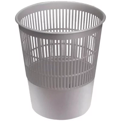 Корзина для бумаг Стамм, 14л, сетчатая, серая Стамм 093974
