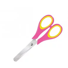 Ножницы детские лезвия металл безопасные для левой руки 124мм "Cosmo Left"симм.р DEVENTE 8010804 383925