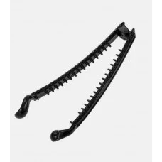 Банан для волос "Классика" петельки 9,5см чёрный 1490585