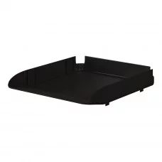 Лоток для бумаг пластиковый ErichKrause Sphere Classic черный 59720