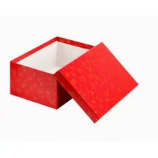 Коробка прямоугольная одинарная Новогодняя пора 38х26х9 КОР-7871