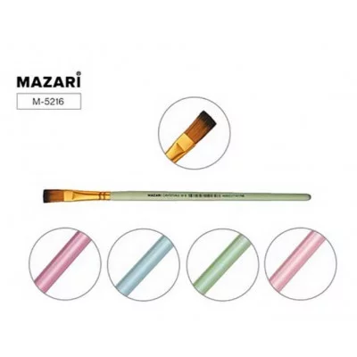 Кисть худ. синтетика №8, плоская M-5216