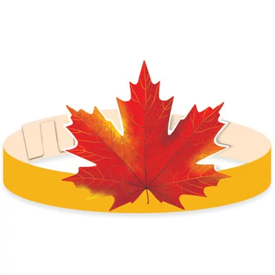 МА-11468 Маска-ободок. Красный кленовый лист / Маски-ободки Сфера 4650118155312