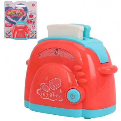 Игрушечный тостер, на бат. со свет.звук.эфф. 23х19х5 см JB0210697