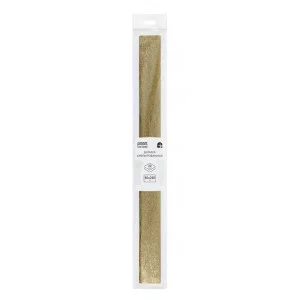Бумага крепированная ТРИ СОВЫ, 50*250см, 22г/м2, золотая, в рулоне, пакет с европодвесом 334862
