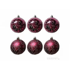 Набор шаров "Традиции" (6шт) 6см 007500 8\2985