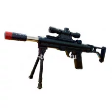 Автомат на Подставке, стреляет пульками и арбизами, размер 55см 324-1