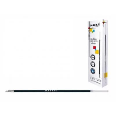 Стержень M-7905-70 с чернил. на масл.основе, СИНИЙ, игольч пиш.узел 1.0мм, длина 140мм. M-7905-70