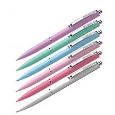 Ручка шариковая автоматическая Schneider "K15" синяя, 1,0мм, корпус пастель ассорти, ш/к 304941