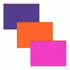 Zip-пакет пластиковый ErichKrause Soft Caribbean Sunset, А5+, непрозрачный, ассорти 61168