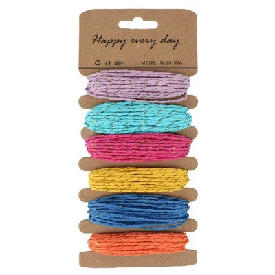 Шпагат декоративный 6шт в наборе DV-H-1216