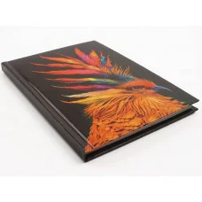 Книга для записей А6 64л "Яркая птица" КанцЭксмо КЗ6644119