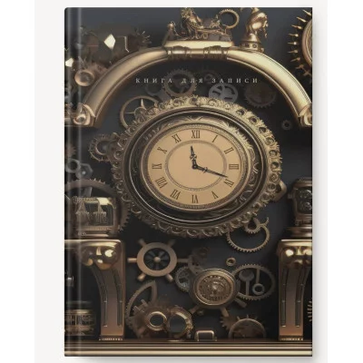 Книга для записей А4 200л "Время" КанцЭксмо КЗФ42004357