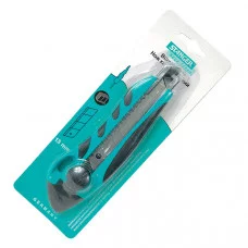 Нож канцелярский 18мм усиленный,STANGER комбинированный 053828