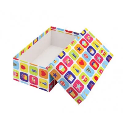 Коробка прямоугольная подарочная Вечеринка 17,5 х 11 х 7 см РазборКОР-4527