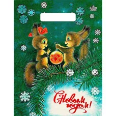 Пакет вырубной "Два бельчонка" (30*23 см) н00168937