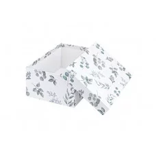 Коробка прямоугольная подарочная Акварель и листья 19 х 12 х 7,5 см РазборПП-4511