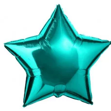 Шар (18\'\'/46 см) Звезда, Тиффани, 1 шт. 301500TU