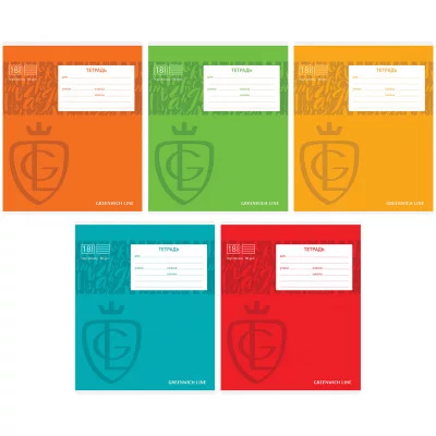 Тетрадь 18л., линия Greenwich Line "Royal book", УФ-лак, 80гр/м2 Greenwich Line® 257154