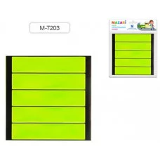 Набор наклеек светоотражающих ПОЛОСКИ, 5 шт. M-7203