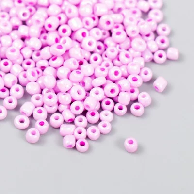 Бисер "Zlatka" 08/0, 3 мм, 10 г 0968 сиреневый МИКС 9317352