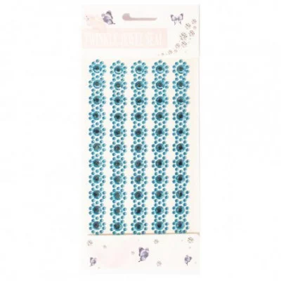 Наклейки-стразы Alingar, акриловые, пакет с европодвесом "Цветная поляна" AL8271