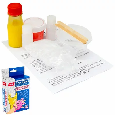 Набор Химические опыты 2 в 1 Волшебный лизун и Жвачка для рук Оп-084 712-760