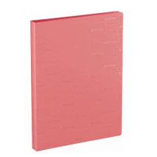 Папка на 4 кольцах Berlingo "Your Way", А4, 24мм, 600мкм, коралловая, D-кольца, с внутр. карманом 369372