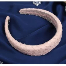 Ободок для волос "Жаннет" стиль 3см розовый 10692196