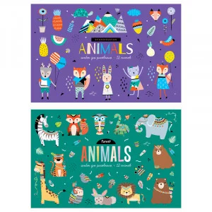 Альбом для рисования 12л А4 на скрепке ArtSpace Животные Забавные зверушки 280634