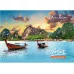 Альбом для рисования А4 40л ЛОДКИ НА ВОДЕ (40-4405) гребень офсет Аль4170