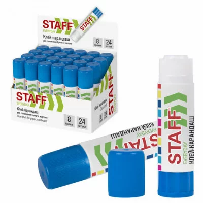 Клей-карандаш STAFF "EVERYDAY" 8 г 1шт 220374