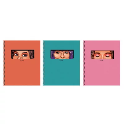 Тетрадь А5 80л "Твой взгляд! (Эксклюзив)" КанцЭксмо ТСЛ808444