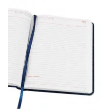 ЕЖЕДНЕВНИК А5, 160л. недатир. TOUCH SKIN - INDIGO (160-3185) кожзам (синий) 160-3185