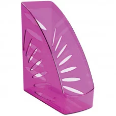Лоток для бумаг вертикальный Стамм "Тропик", тонированный, цвет слива Стамм 218119