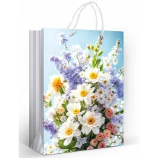 Пакет подарочный (ML) "Нежный букет" 152502562