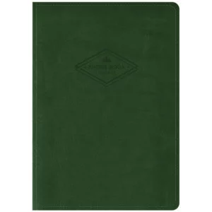 Телефонная книга А5, 80л., кожзам, OfficeSpace "Winner" зеленый, с вырубкой 326521