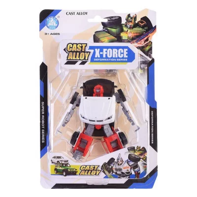 Робот "Блекки" трансформирующийся в машину, на листе W2017