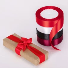 Лента атласная ширина 25 мм, ассорти 1шт по 23 м, BRAUBERG, Разбор591501