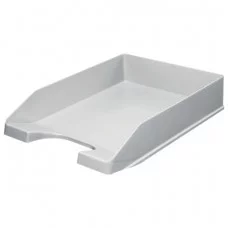 Лоток для бумаг СТАНДАРТ, горизонтальный, серый СТАММ C00307