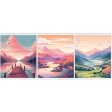 Тетрадь А5 48л "Горная долина " КанцЭксмо ТКБ489075