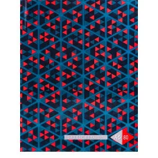 Бизнес-блокнот А5 80л. ЦВЕТНЫЕ ТРЕУГОЛЬНИКИ Б80-6987 7БЦ, TМ Profit ПП-00117531